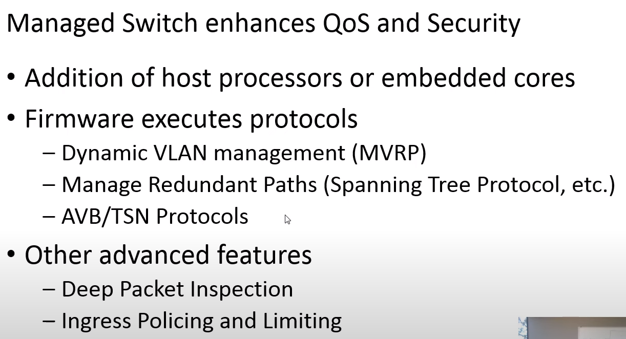 Managed switch